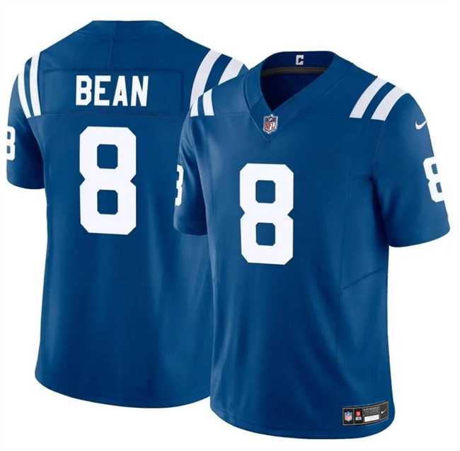 Men & Women & Youth Indianapolis Colts #8 Jason Bean Blue 2024 F.U.S.E. Vapor Limited Stitched Jersey,We sell and wholesale Men & Women & Youth Indianapolis Colts #8 Jason Bean Blue 2024 F.U.S.E. Vapor Limited Stitched Jersey on line form chian!